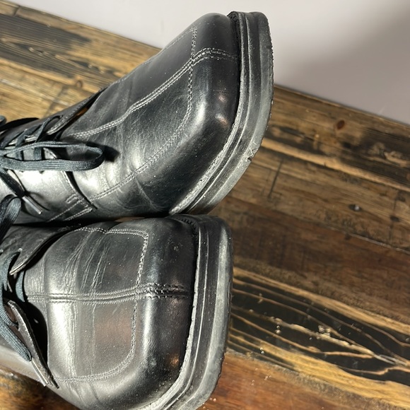 NXXT Nunn Bush mens shoes leather 9.5 medium square toe - Picture 5 of 8